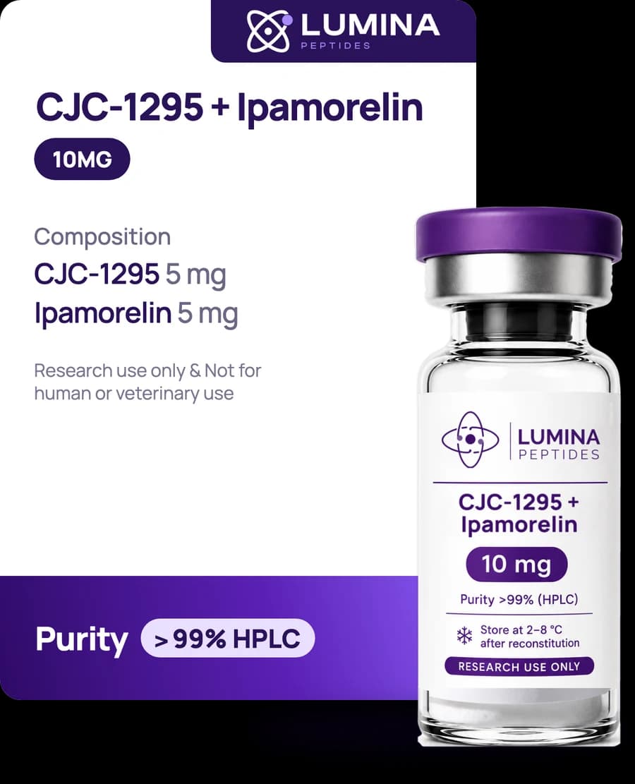 CJC-1295 + Ipamorelin 5 mg + 5 mg