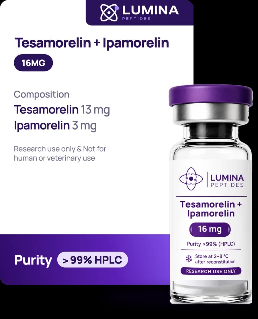 Tesamorelin + Ipamorelin 13 mg + 3 mg